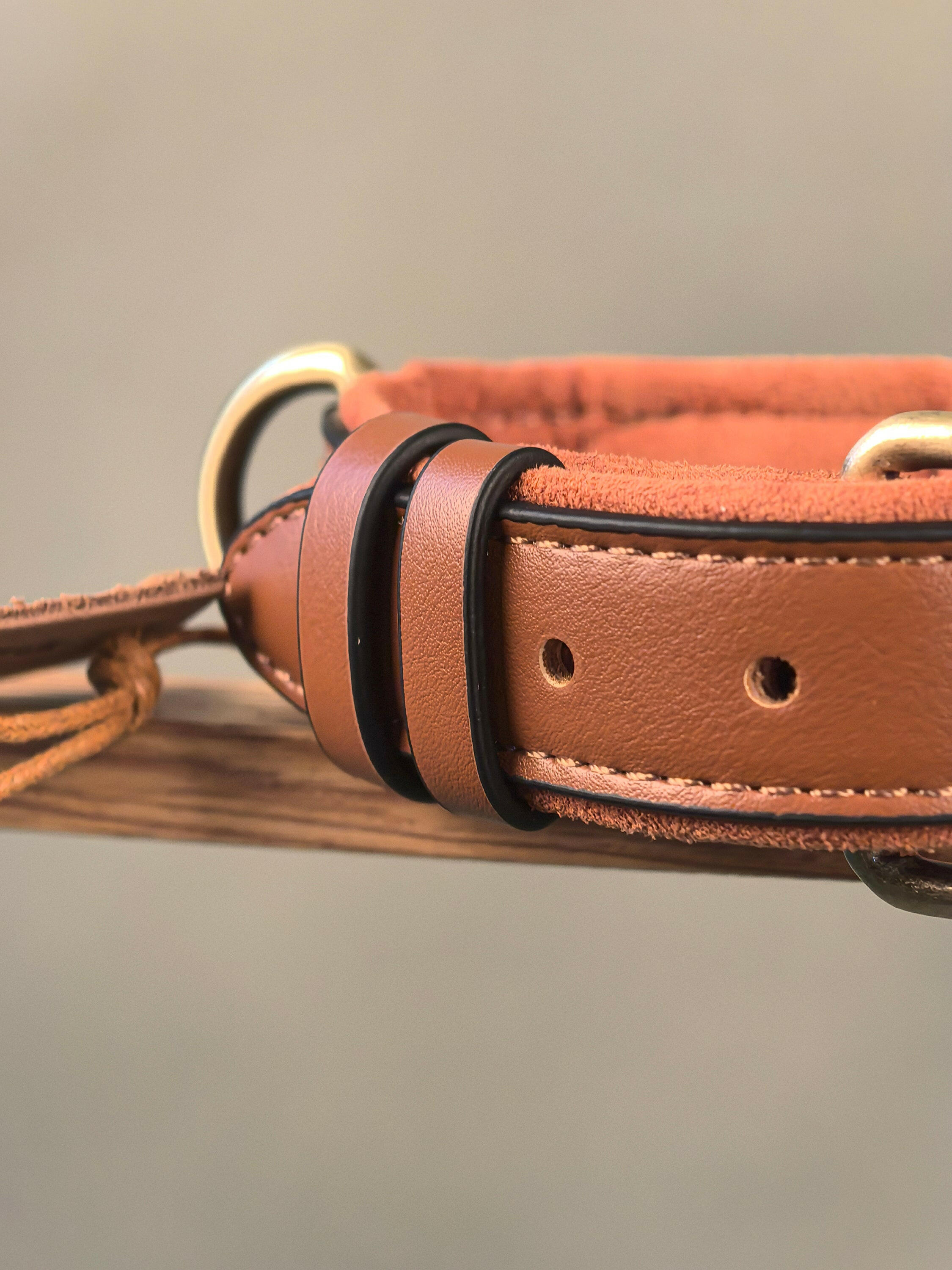 CUSTODIA AirTag COLLAR - BEAR BROWN - PetLiveliest - PetLiveliest
