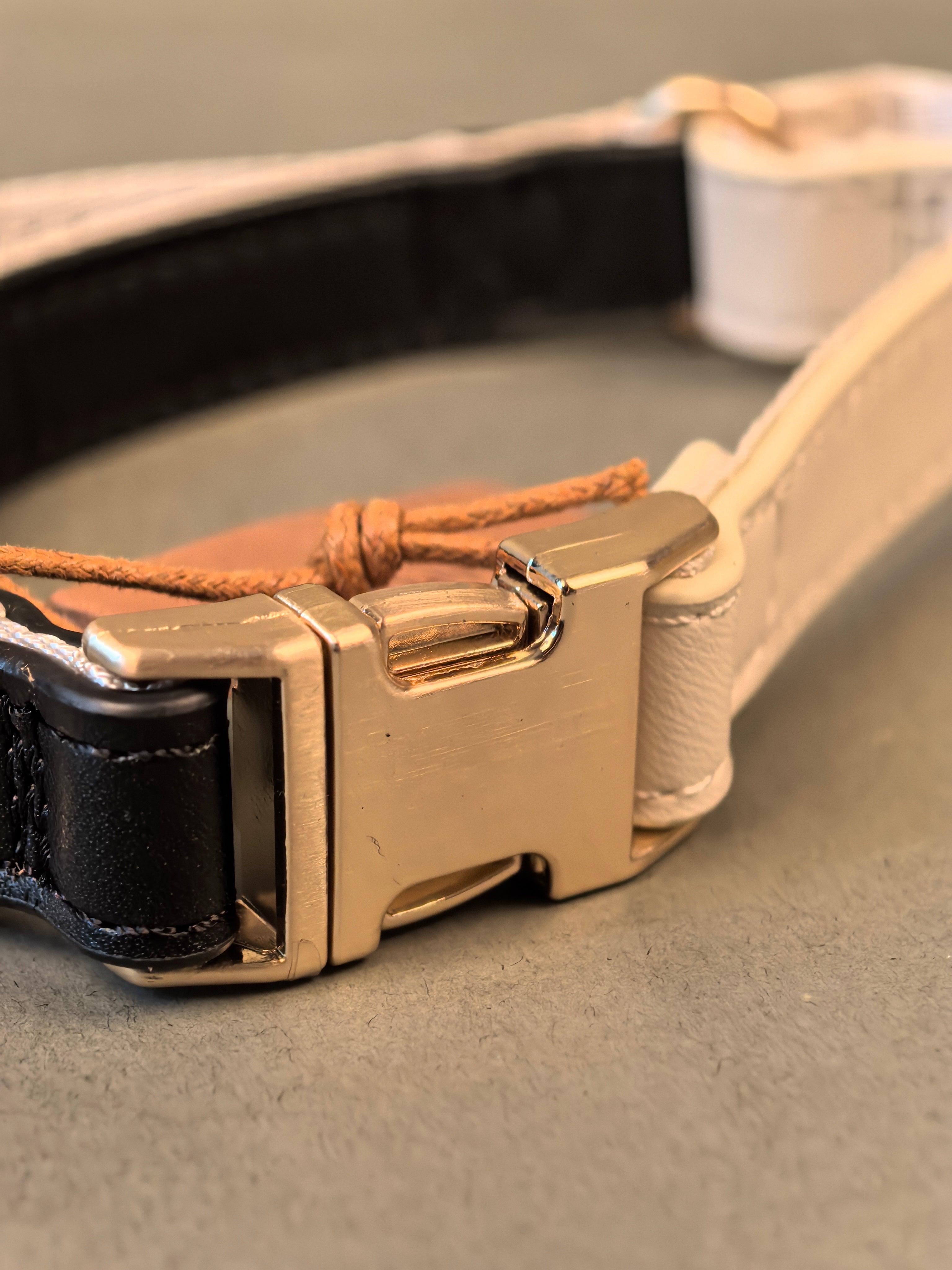 SUAVITAS COLLAR - JET BLACK/WHITE - PetLiveliest - PetLiveliest