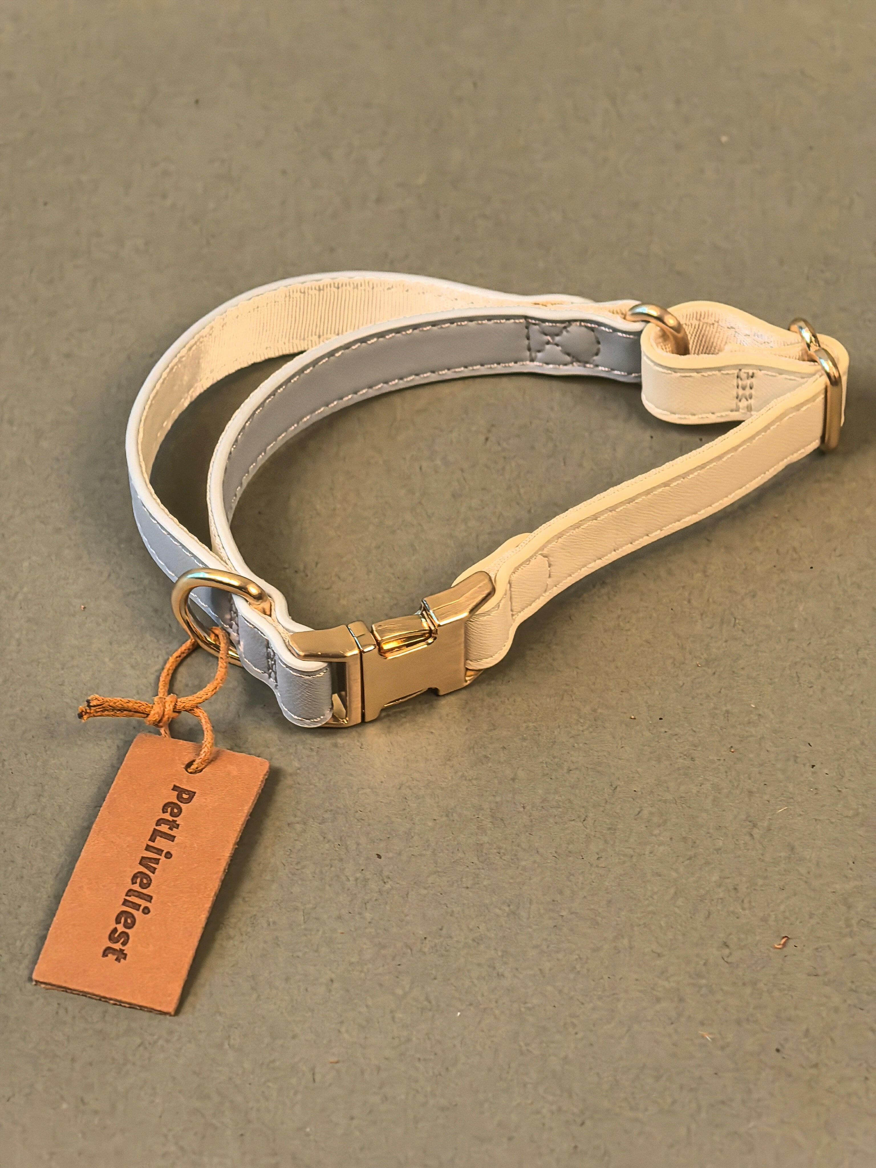 SUAVITAS COLLAR - HUZE BLUE/WHITE - PetLiveliest - PetLiveliest