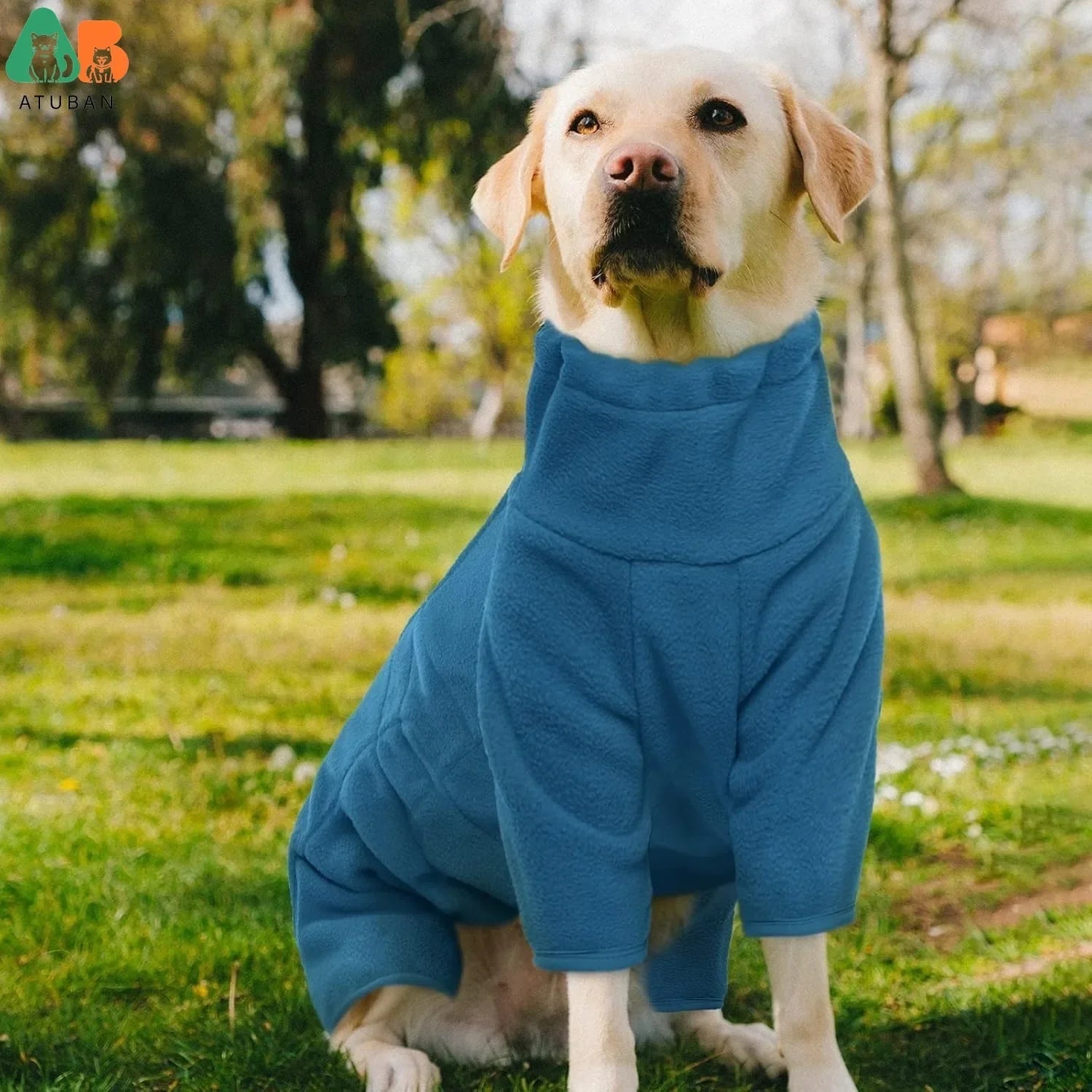 Fleece Waterproof Jumpsuit - PetLiveliest - PetLiveliest