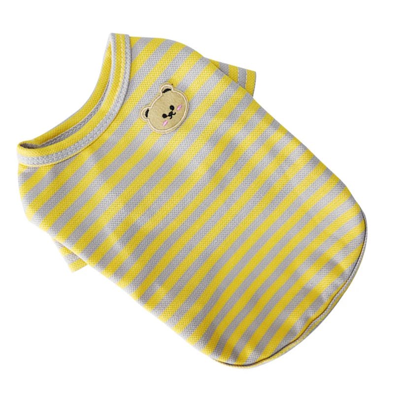 Bear Print Summer Dog Shirt - PetLiveliest - PetLiveliest