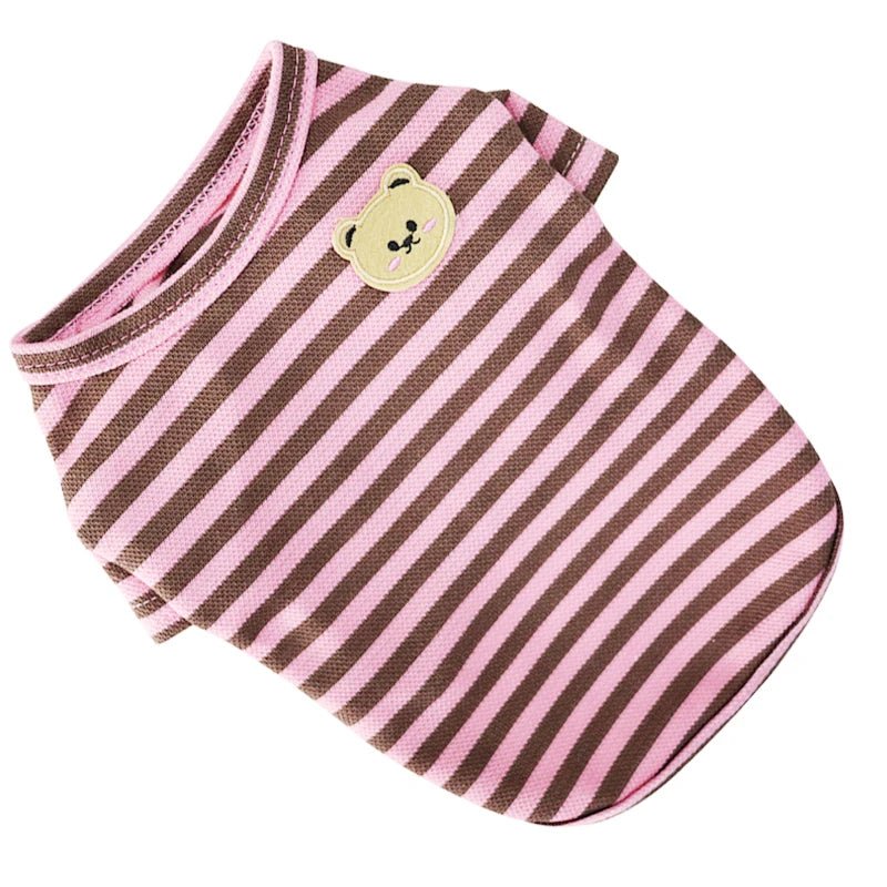 Bear Print Summer Dog Shirt - PetLiveliest - PetLiveliest