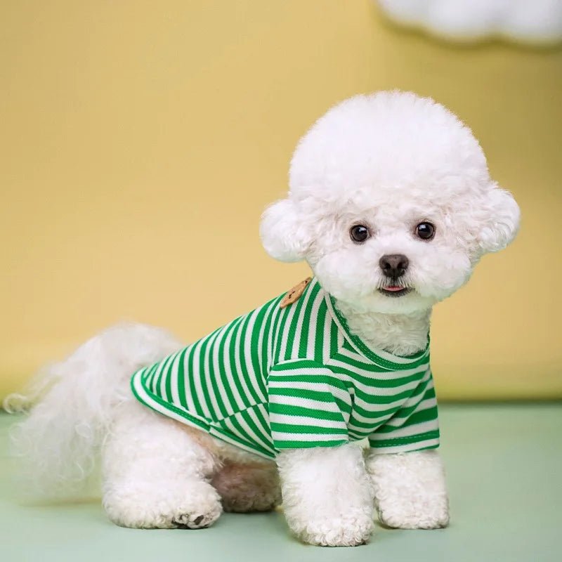 Bear Print Summer Dog Shirt - PetLiveliest - PetLiveliest