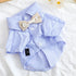Blue Striped Bowknot Dog Shirt - PetLiveliest - PetLiveliest