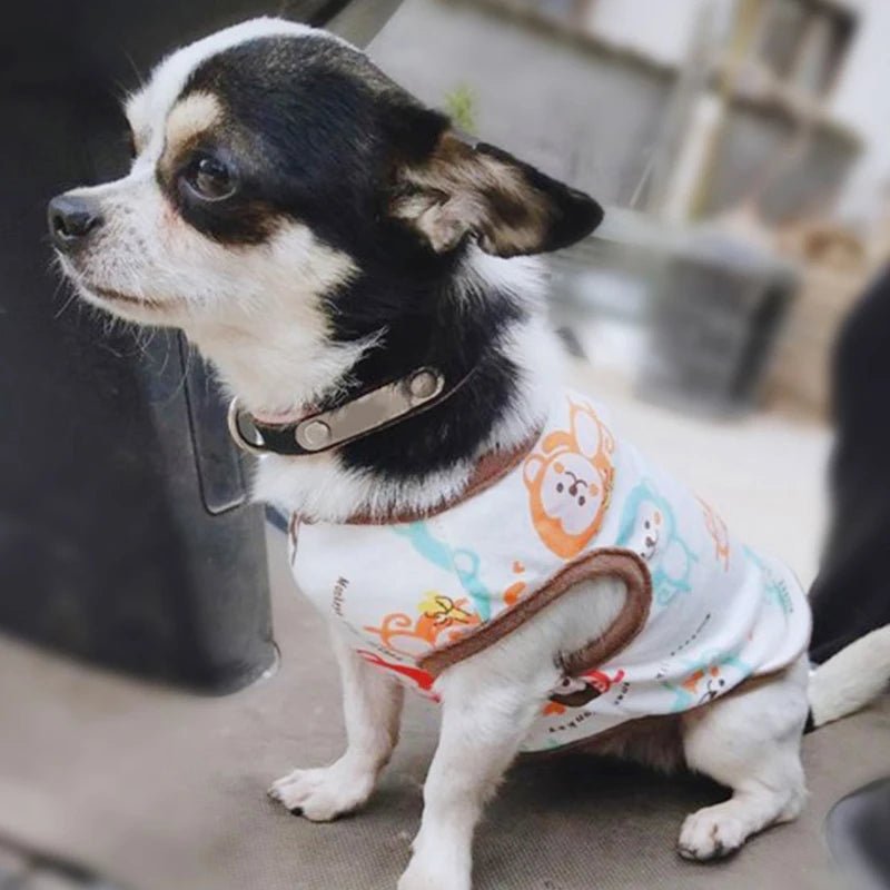 Breathable Summer Cartoon Dog Vest - PetLiveliest - PetLiveliest