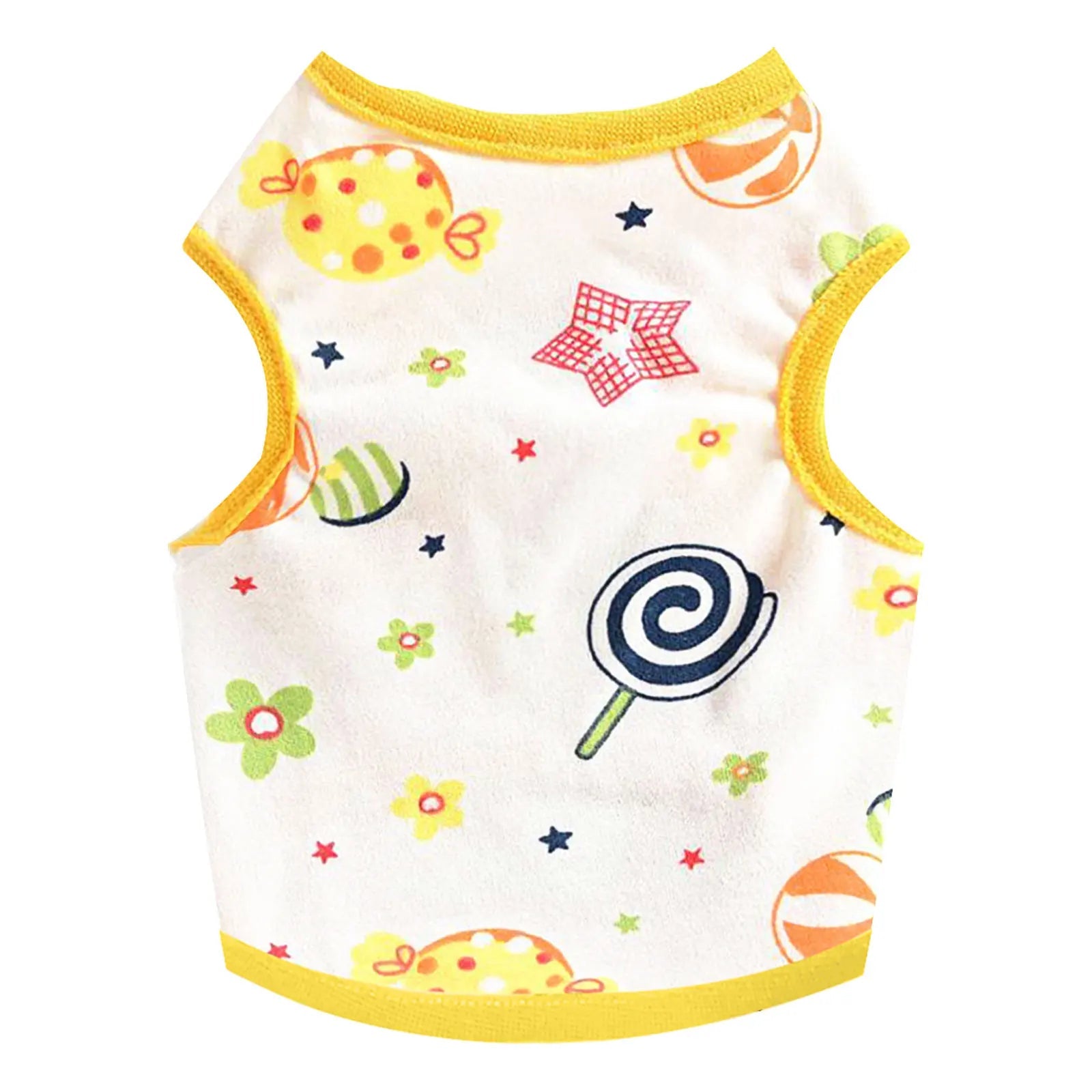 Breathable Summer Cartoon Dog Vest - PetLiveliest - PetLiveliest