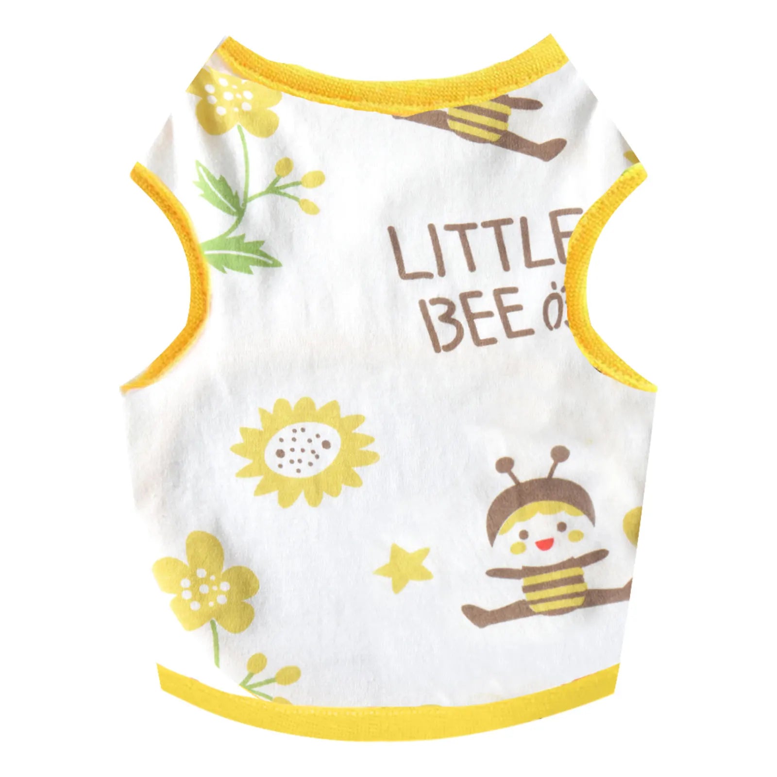 Breathable Summer Cartoon Dog Vest - PetLiveliest - PetLiveliest