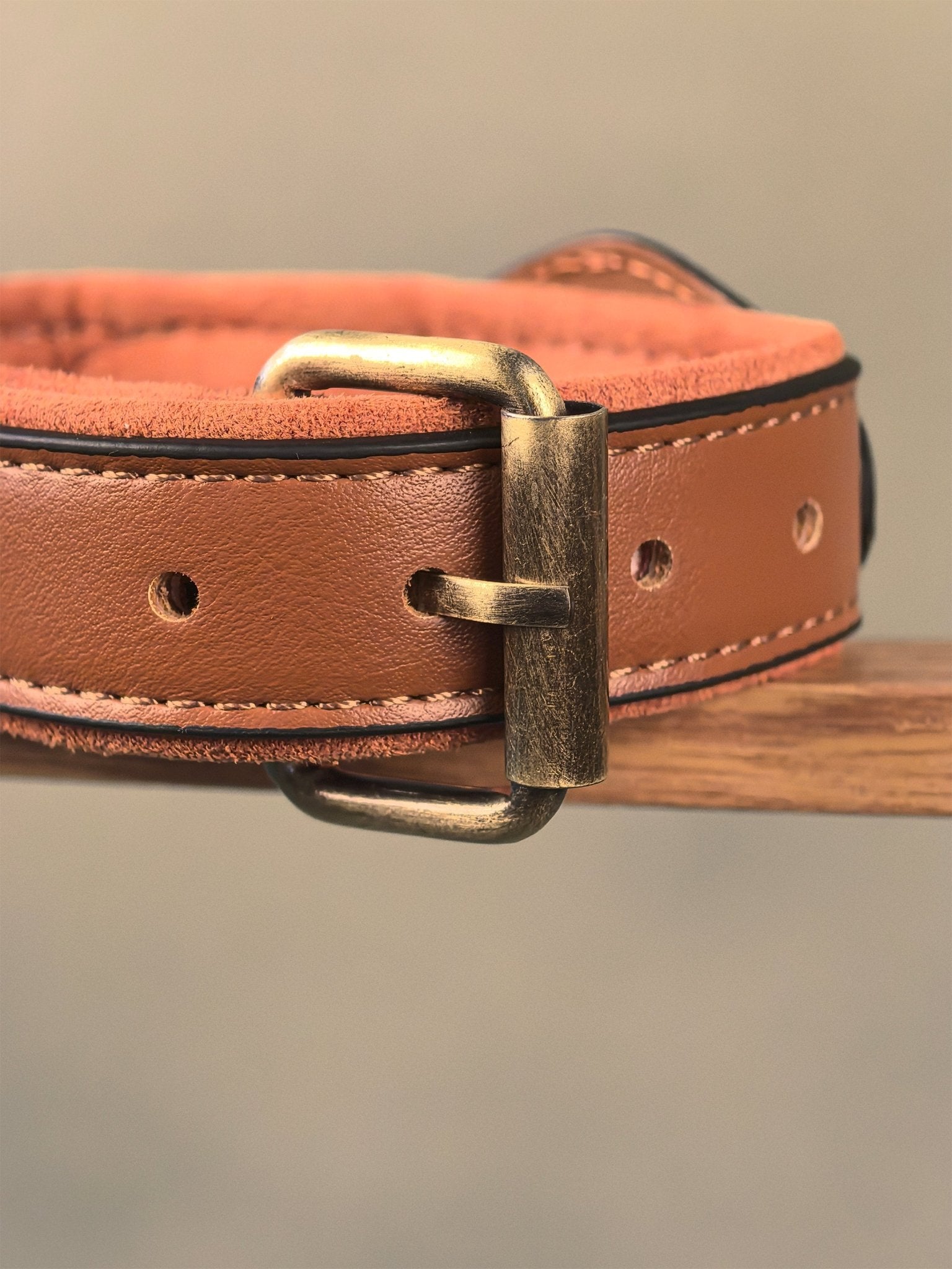 CUSTODIA AirTag COLLAR - BEAR BROWN - PetLiveliest - PetLiveliest