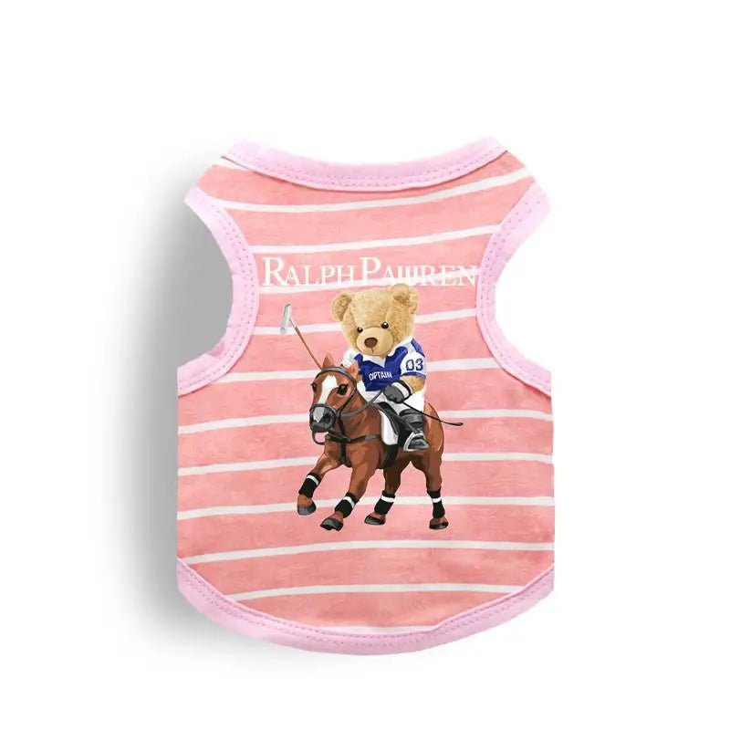 Cute Bear Summer Pet Vest - PetLiveliest - PetLiveliest