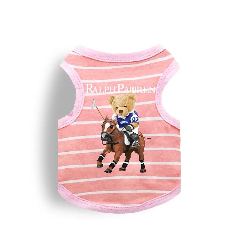 Cute Bear Summer Pet Vest - PetLiveliest - PetLiveliest