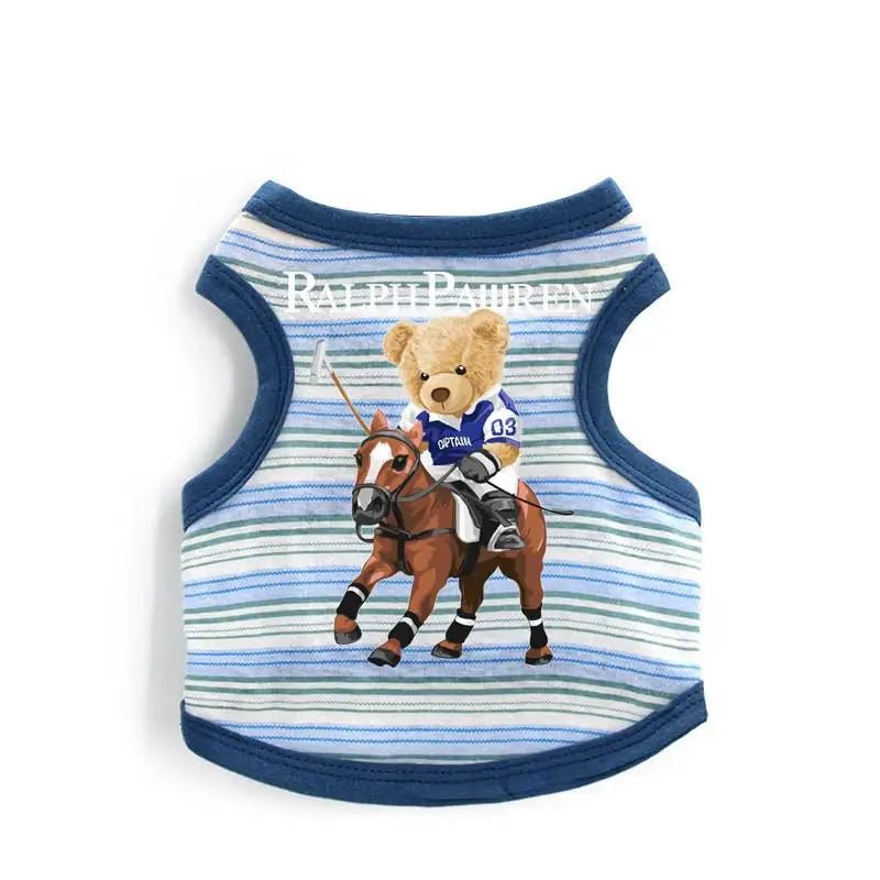 Cute Bear Summer Pet Vest - PetLiveliest - PetLiveliest