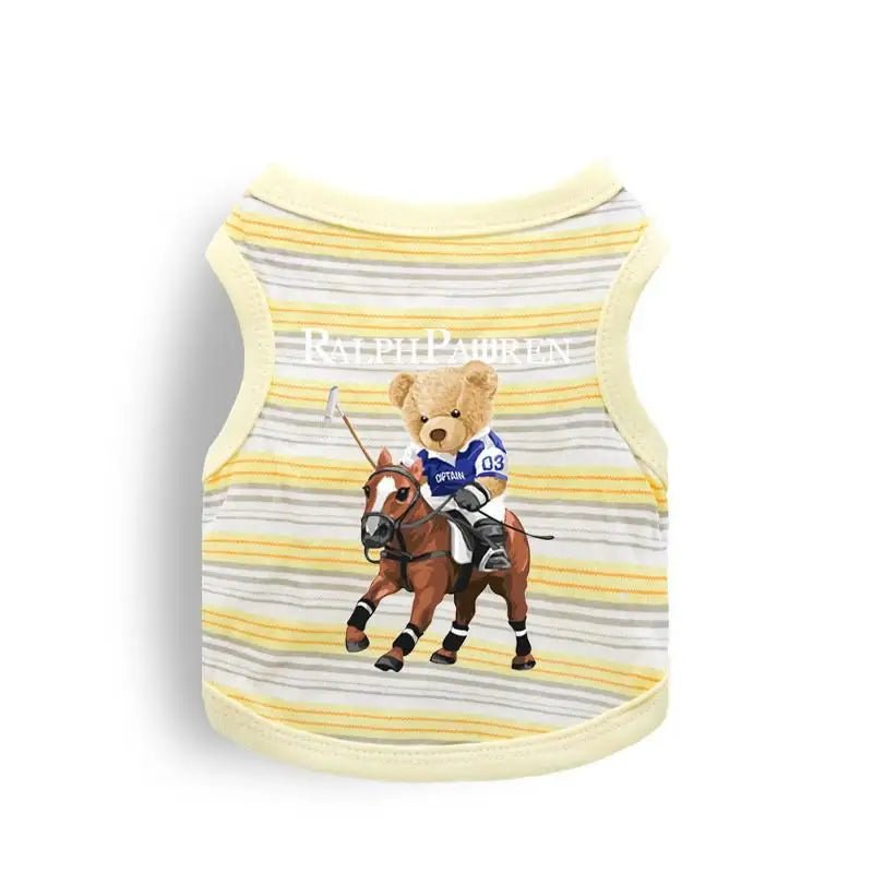 Cute Bear Summer Pet Vest - PetLiveliest - PetLiveliest