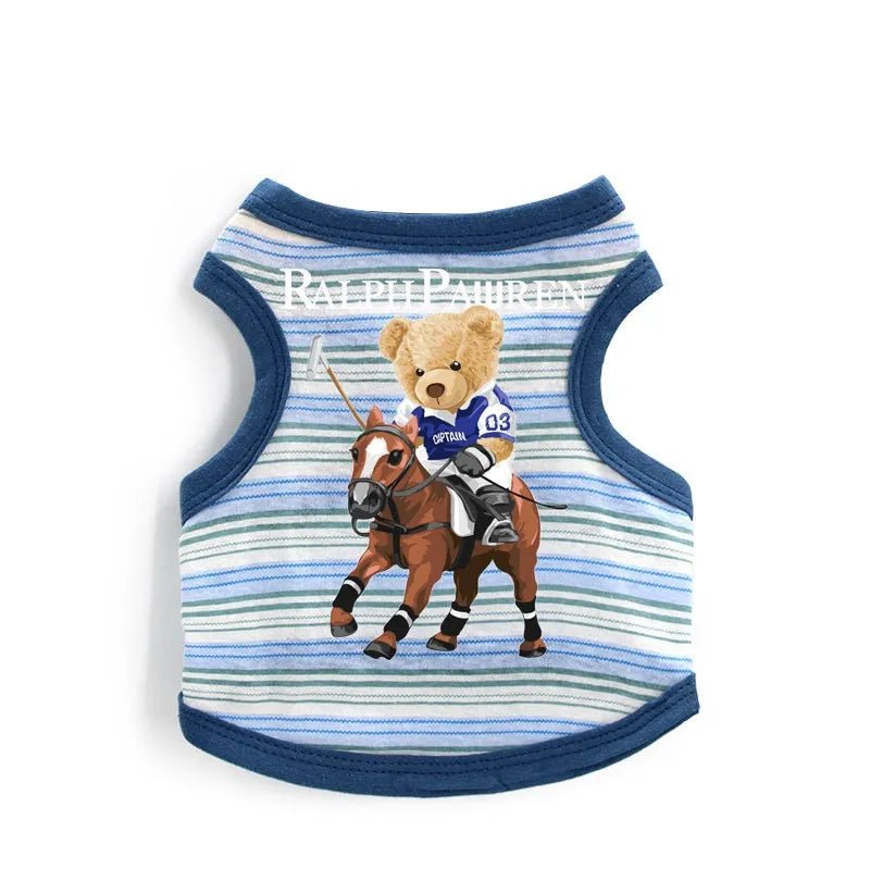Cute Bear Summer Pet Vest - PetLiveliest - PetLiveliest
