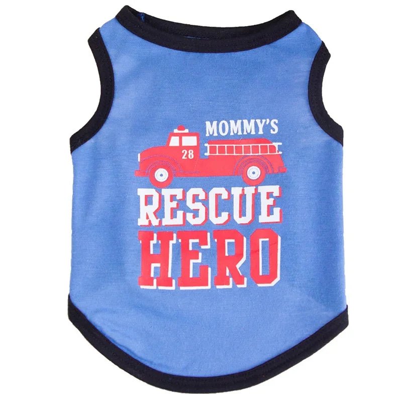 Cute Letter Print Vest - PetLiveliest - PetLiveliest