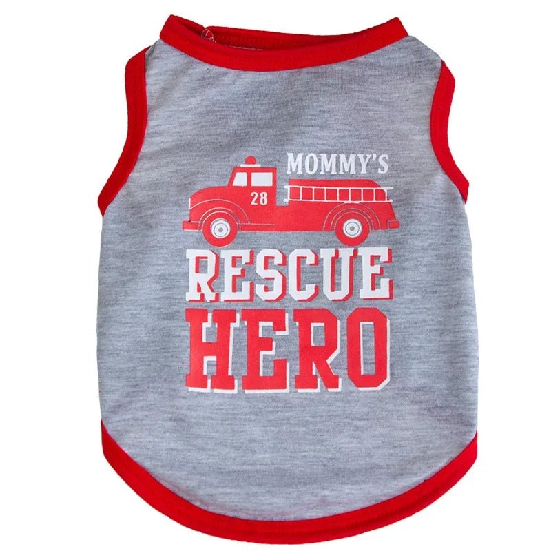 Cute Letter Print Vest - PetLiveliest - PetLiveliest