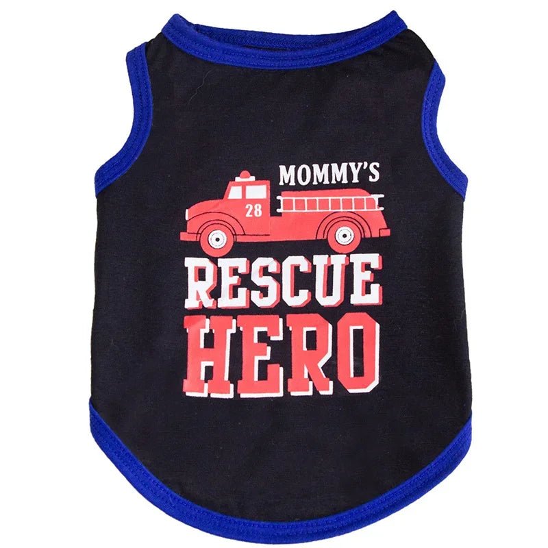 Cute Letter Print Vest - PetLiveliest - PetLiveliest