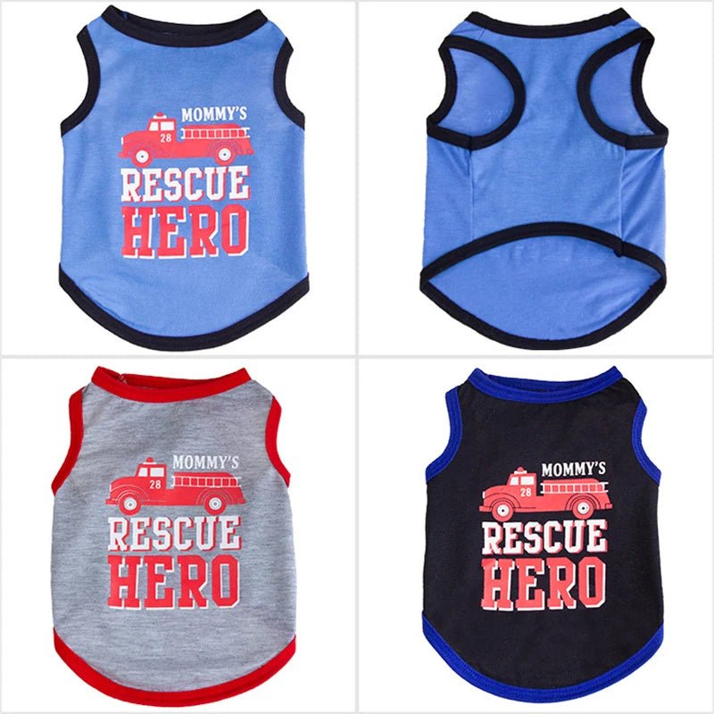 Cute Letter Print Vest - PetLiveliest - PetLiveliest