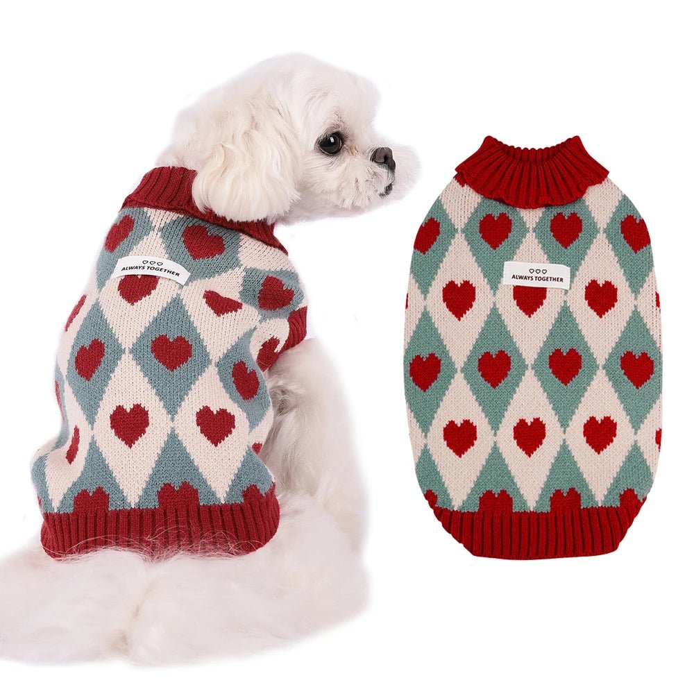 Cute Pattern Knitted Sweater - PetLiveliest - PetLiveliest