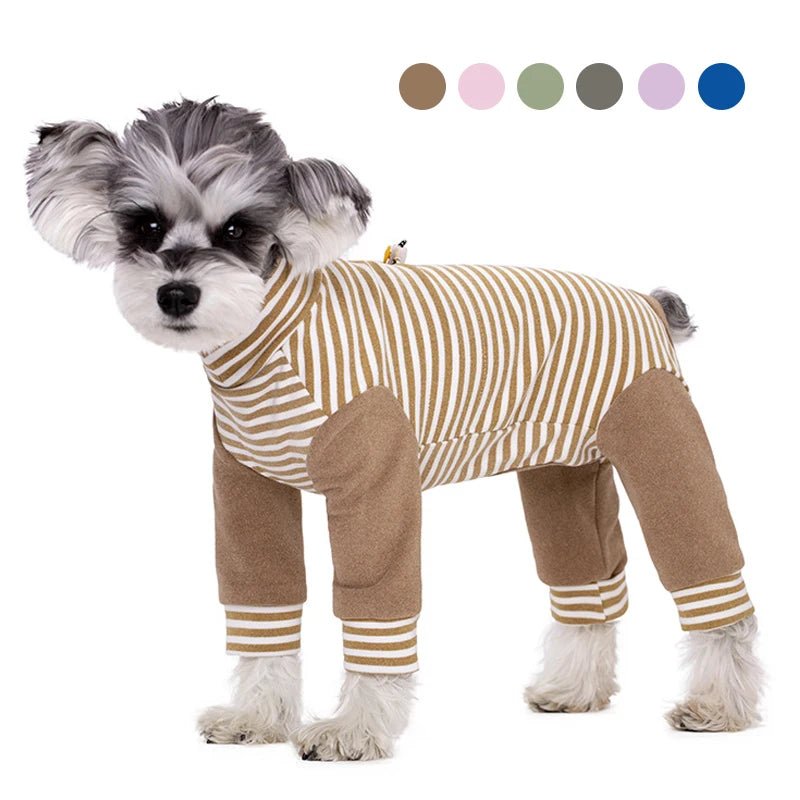 DE Velvet Fleece Dog Jumpsuit - PetLiveliest - PetLiveliest