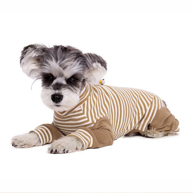 DE Velvet Fleece Dog Jumpsuit - PetLiveliest - PetLiveliest