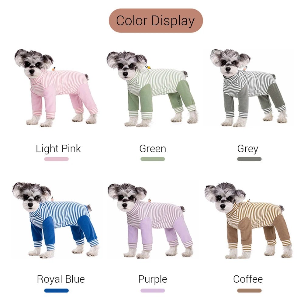 DE Velvet Fleece Dog Jumpsuit - PetLiveliest - PetLiveliest