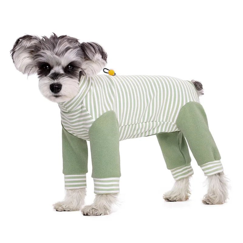 DE Velvet Fleece Dog Jumpsuit - PetLiveliest - PetLiveliest