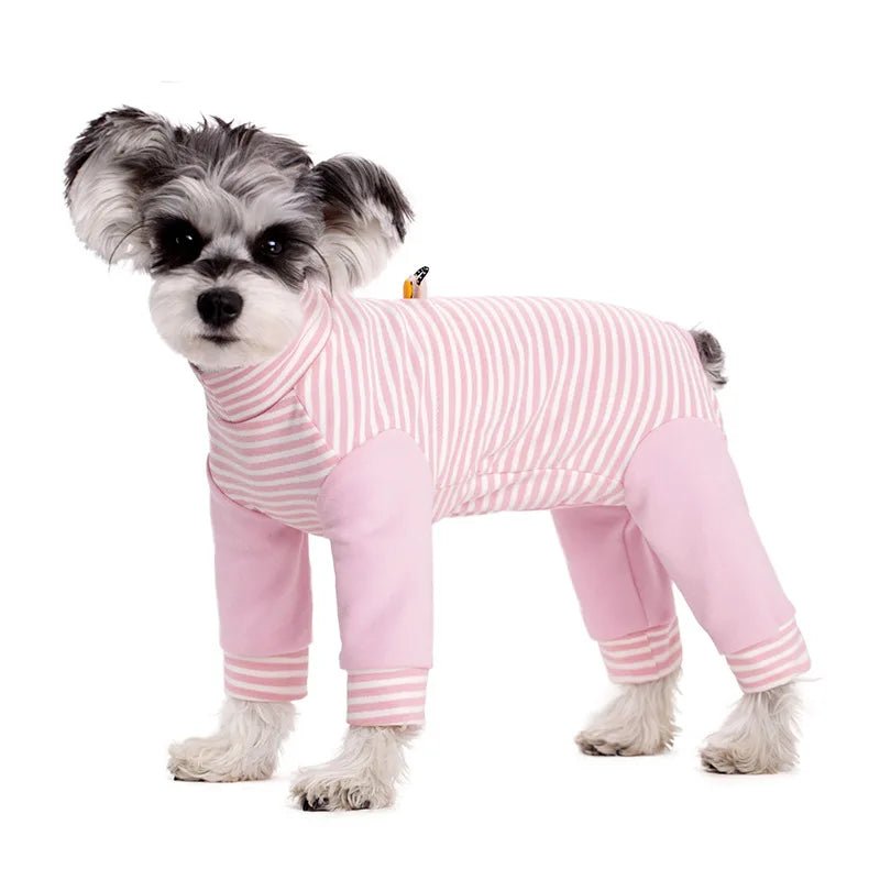 DE Velvet Fleece Dog Jumpsuit - PetLiveliest - PetLiveliest