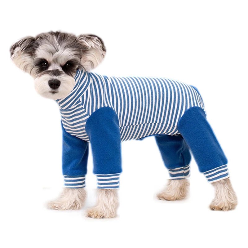 DE Velvet Fleece Dog Jumpsuit - PetLiveliest - PetLiveliest
