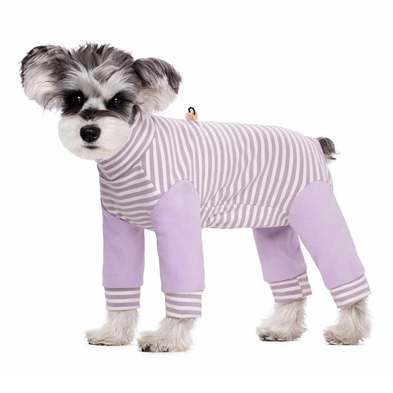 DE Velvet Fleece Dog Jumpsuit - PetLiveliest - PetLiveliest