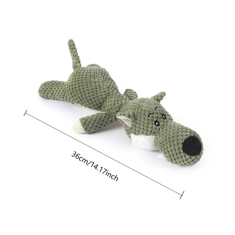 Squeaky Plush Dog Toy - PetLiveliest - PetLiveliest