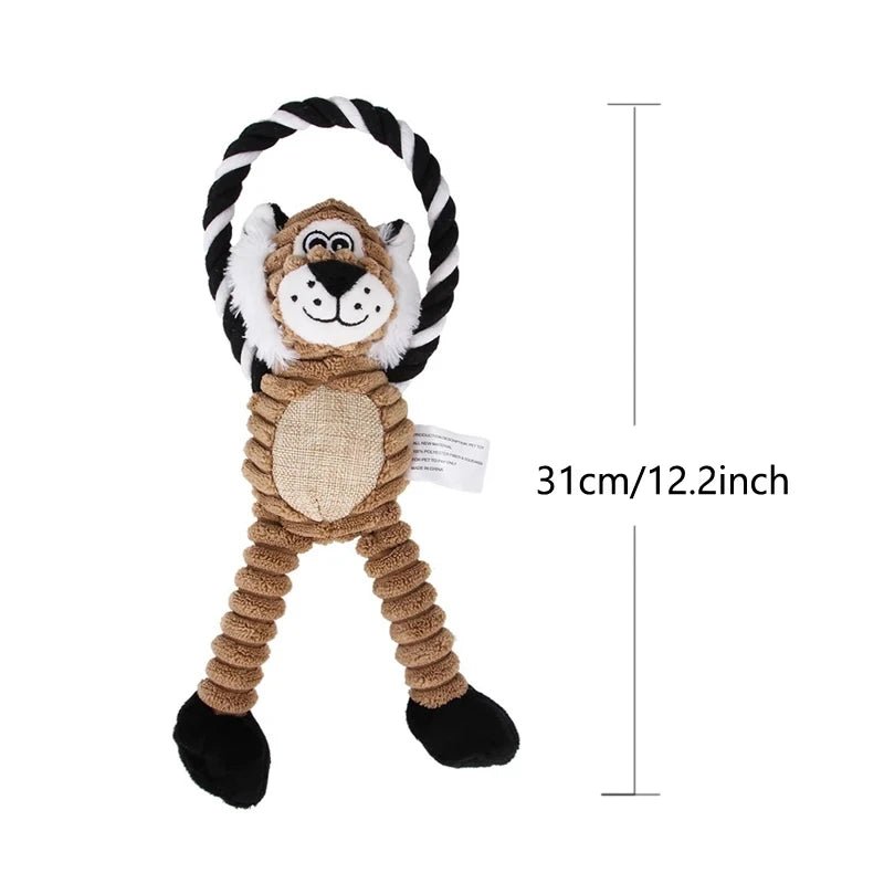Squeaky Plush Dog Toy - PetLiveliest - PetLiveliest