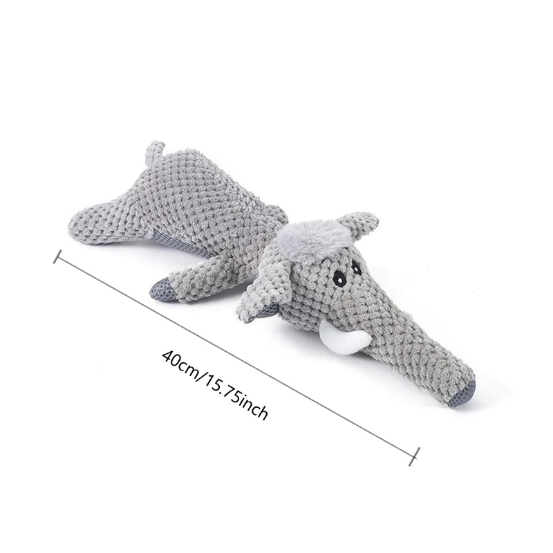 Squeaky Plush Dog Toy - PetLiveliest - PetLiveliest