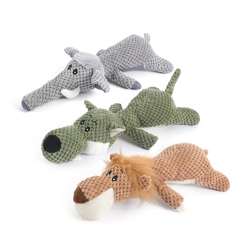 Squeaky Plush Dog Toy - PetLiveliest - PetLiveliest