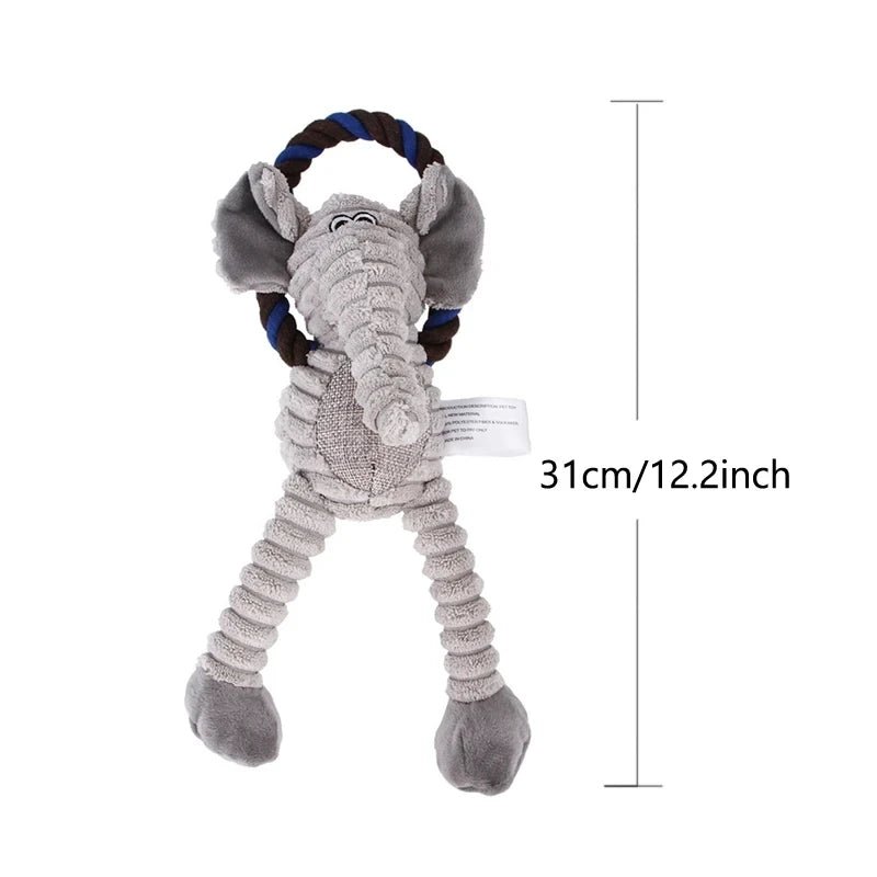 Squeaky Plush Dog Toy - PetLiveliest - PetLiveliest