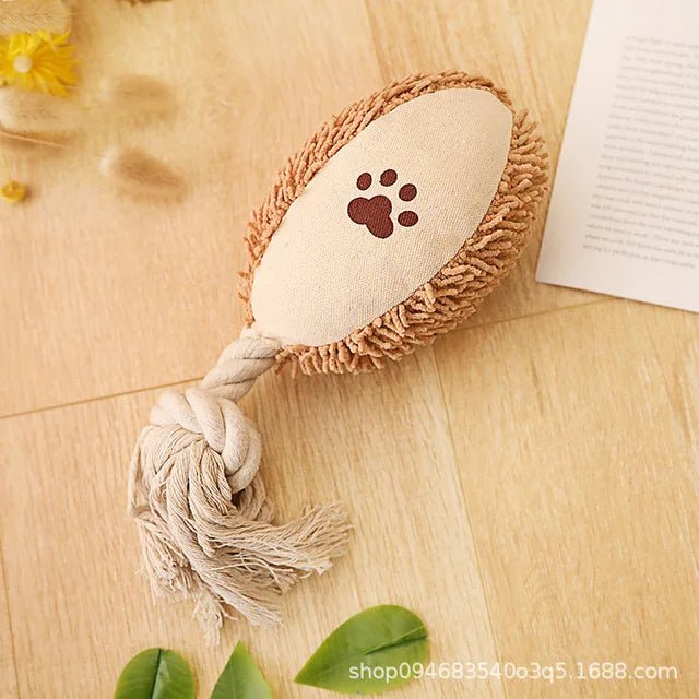 Dog Sound Canvas Rope Toy - PetLiveliest - PetLiveliest