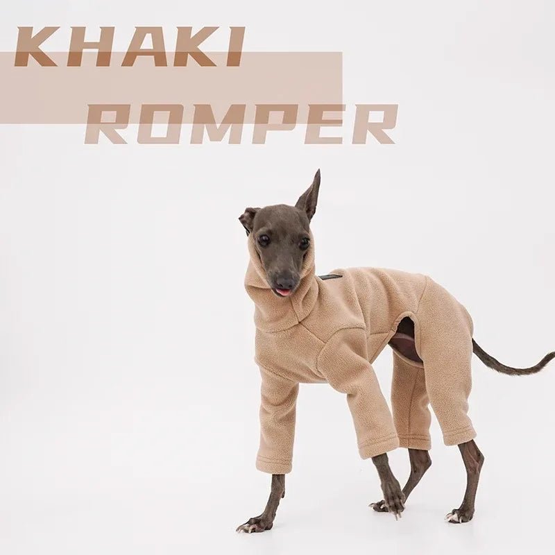 Double Sided Polar Fleece Four - legged Jumpsuit - PetLiveliest - PetLiveliest