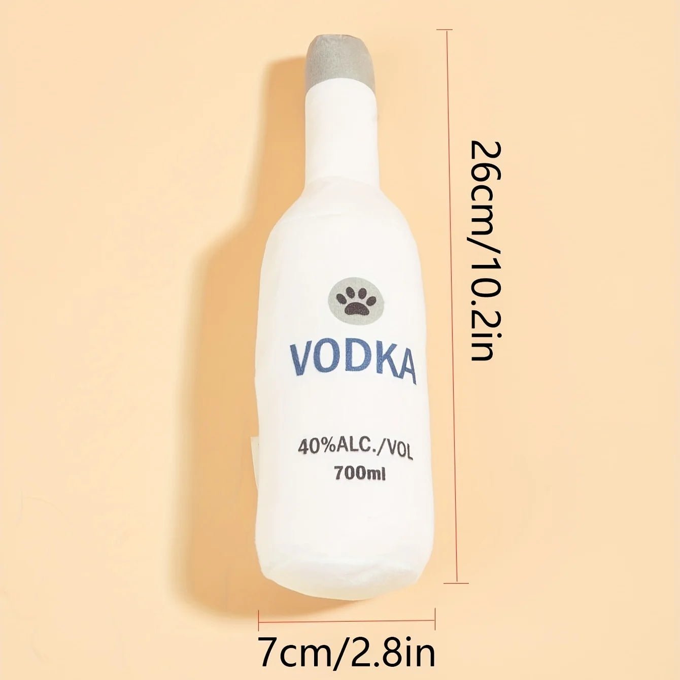 Durable Wine Bottle Dog Chew Toy - PetLiveliest - PetLiveliest