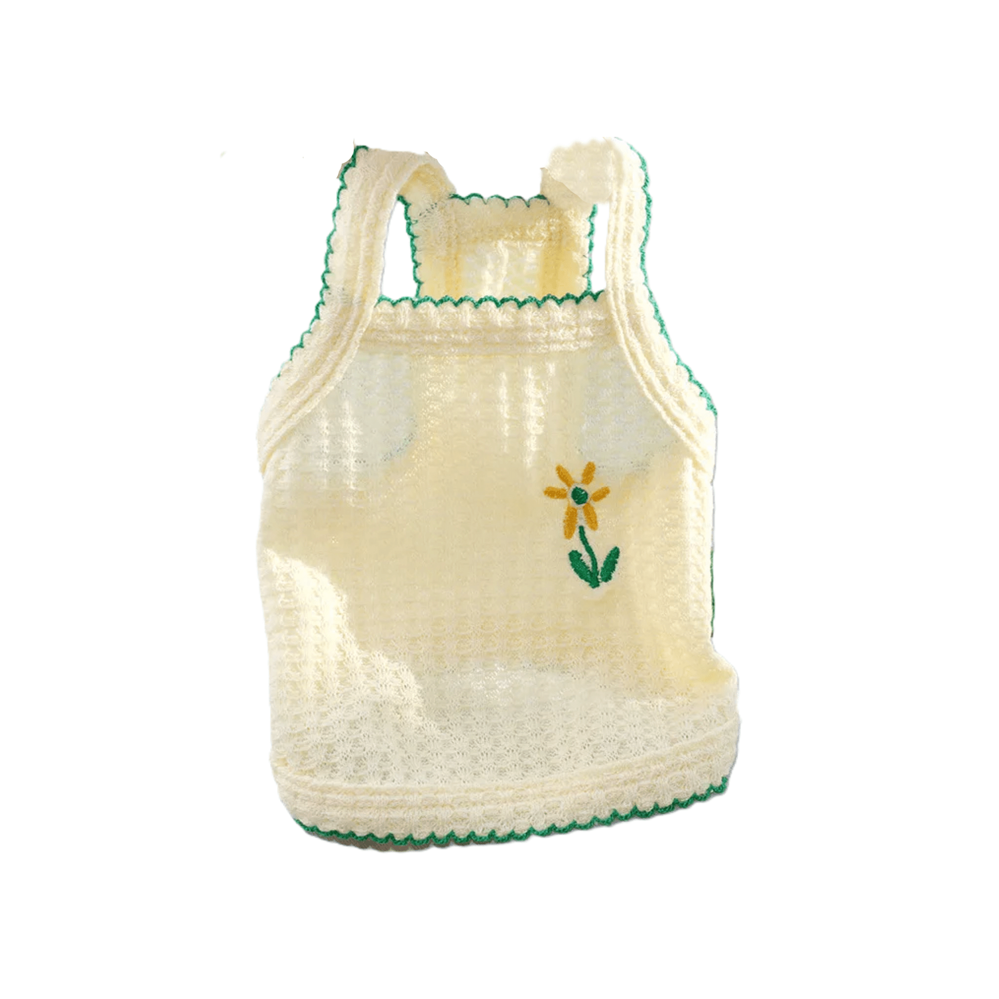 Flower Pattern Soft Dog Vest - PetLiveliest - PetLiveliest