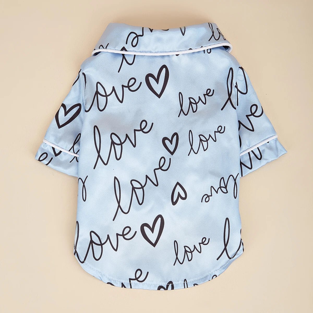 Heart Pattern Soft Dog Pajamas - PetLiveliest - PetLiveliest