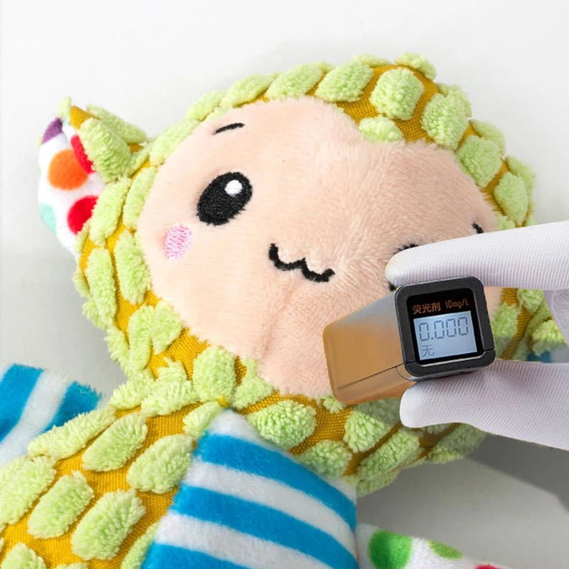 Interactive Squeaky Pet Plush Toy - PetLiveliest - PetLiveliest