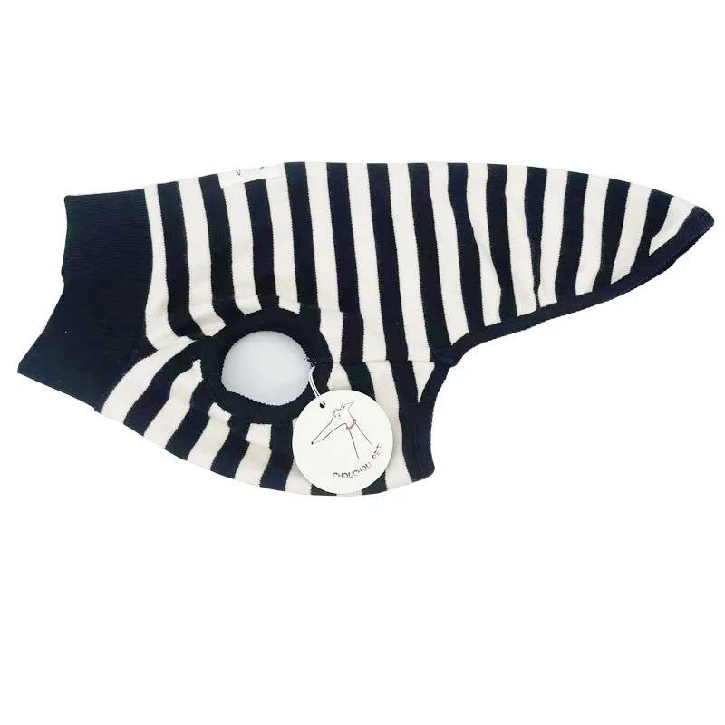 Italian Greyhound Striped Shirt - PetLiveliest - PetLiveliest