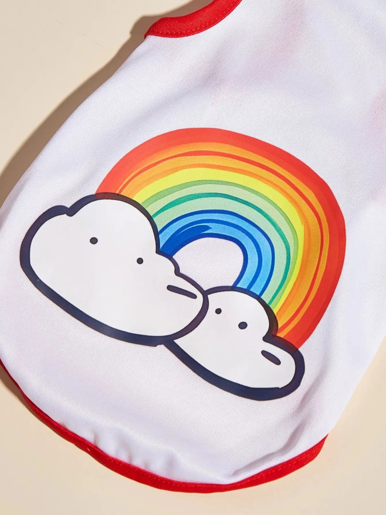 Lightweight Rainbow Cloud Pet Vest - PetLiveliest - PetLiveliest