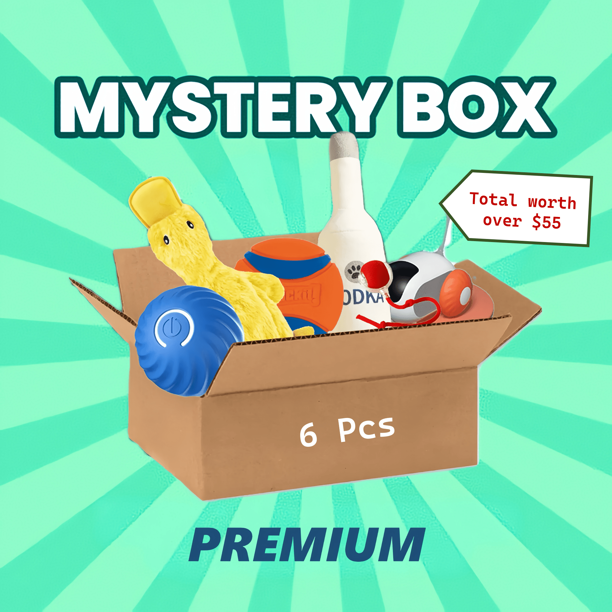 Mystery Toy Box - PetLiveliest - PetLiveliest