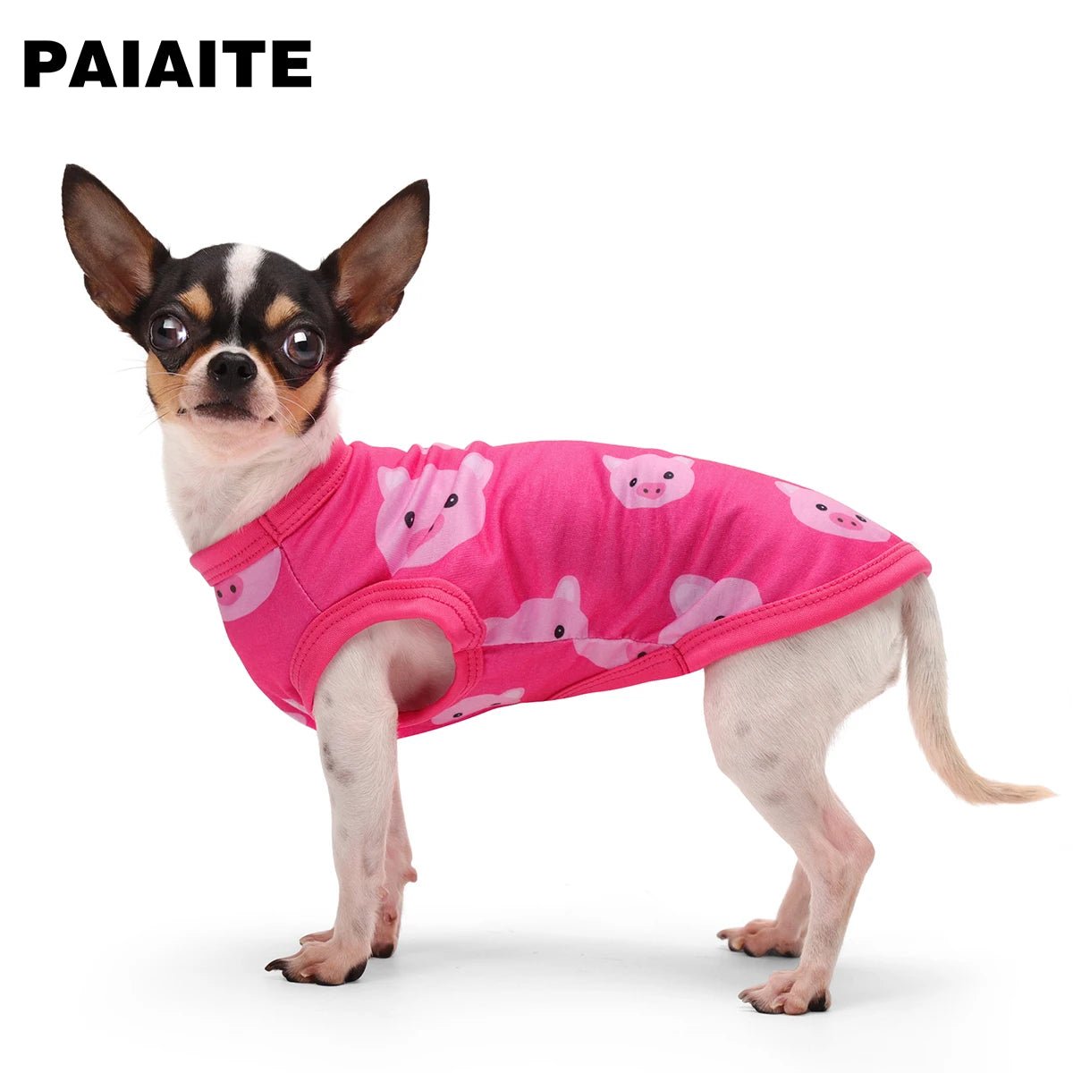 Pig Head Print Dog Vest - PetLiveliest - PetLiveliest