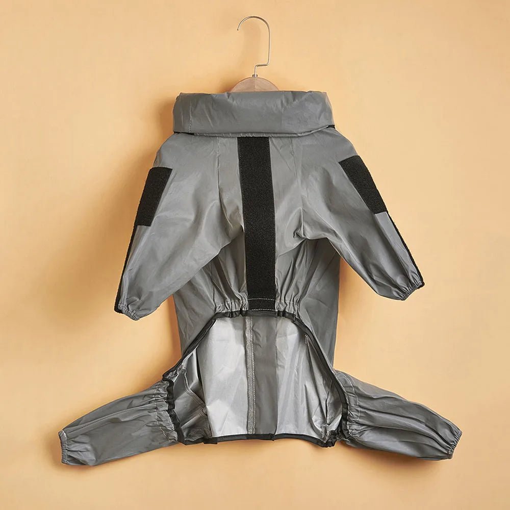 Reflective Dog Raincoat Jumpsuit - PetLiveliest - PetLiveliest
