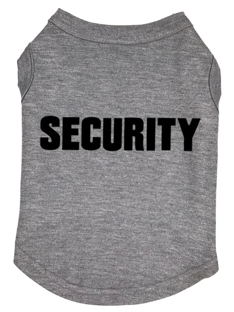 Security Cotton Summer Vest - PetLiveliest - PetLiveliest