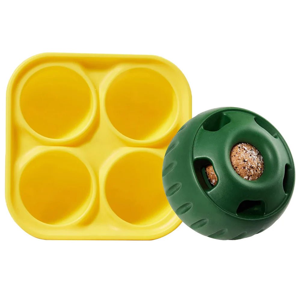 Silicone Pet Dog Toy Food Ball - PetLiveliest - PetLiveliest