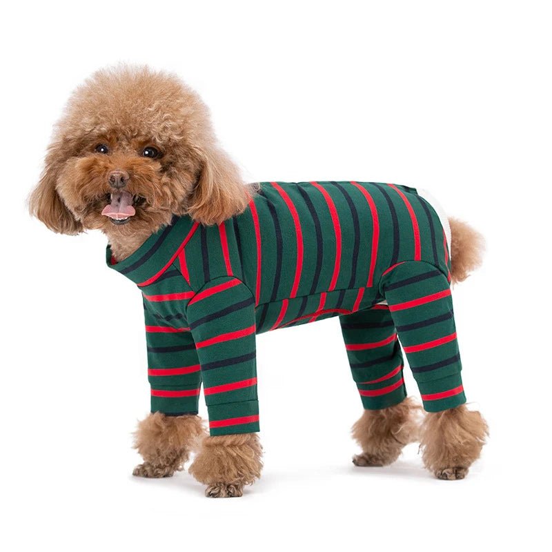 Striped Soft Breathable Jumpsuit - PetLiveliest - PetLiveliest
