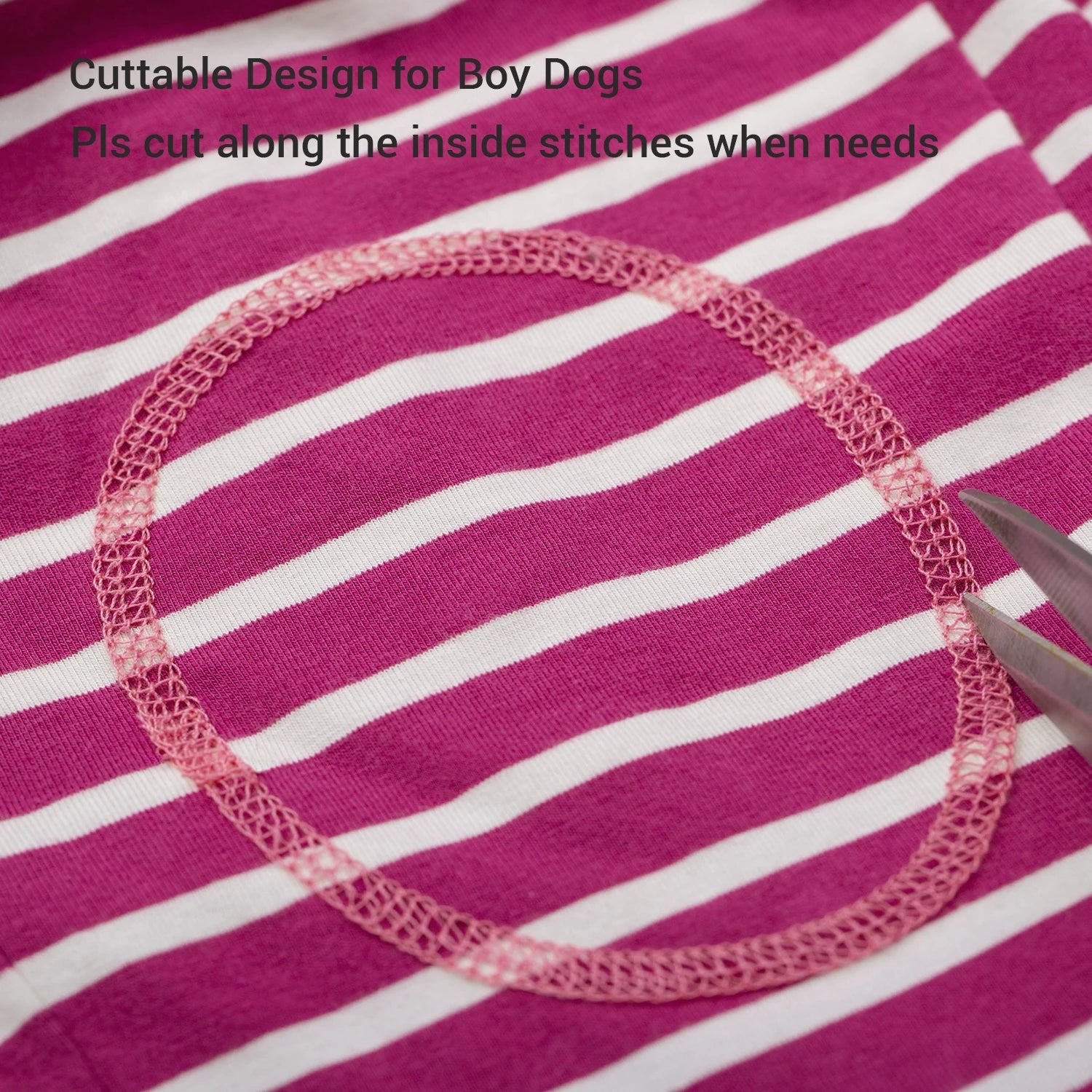 Striped Soft Breathable Jumpsuit - PetLiveliest - PetLiveliest
