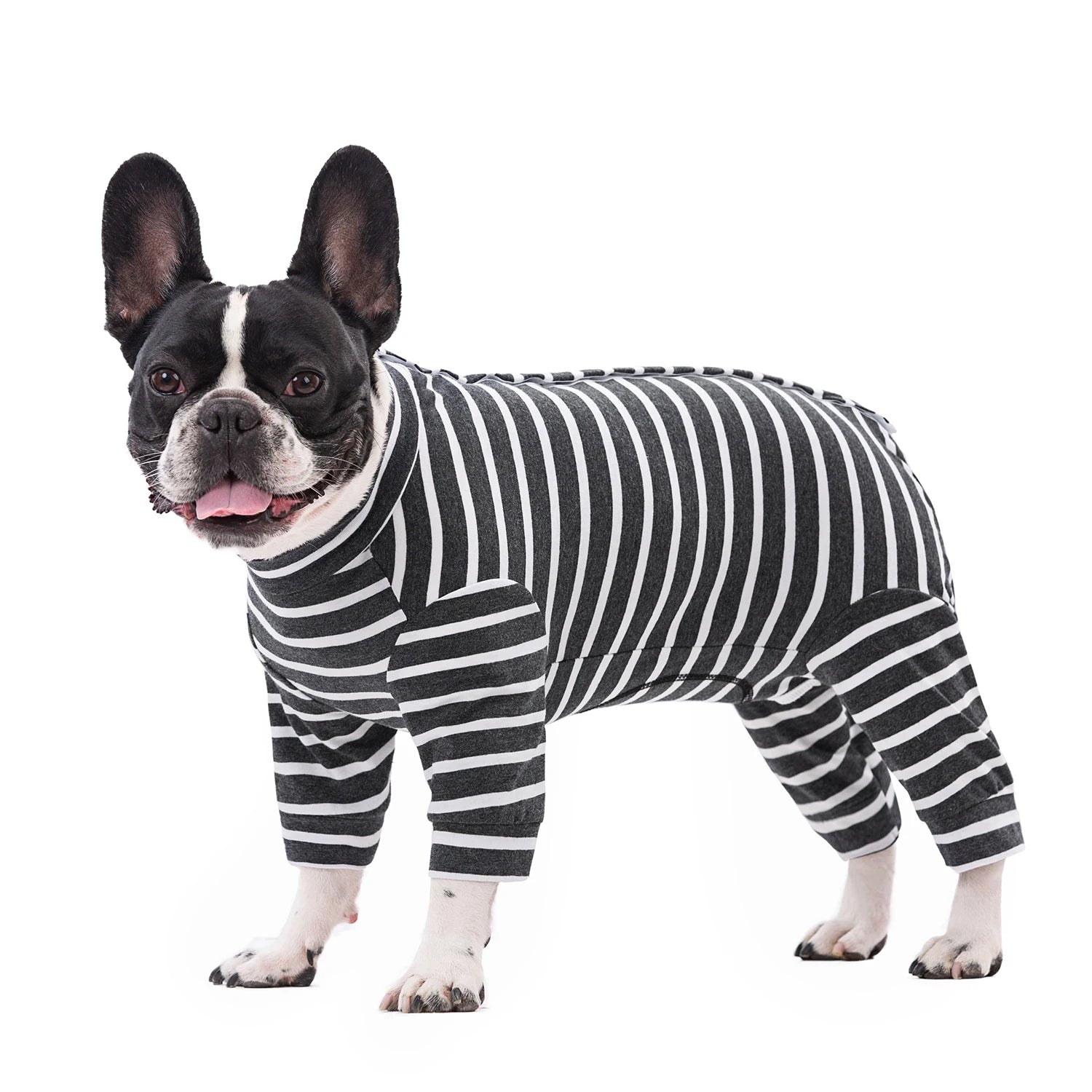 Striped Soft Breathable Jumpsuit - PetLiveliest - PetLiveliest